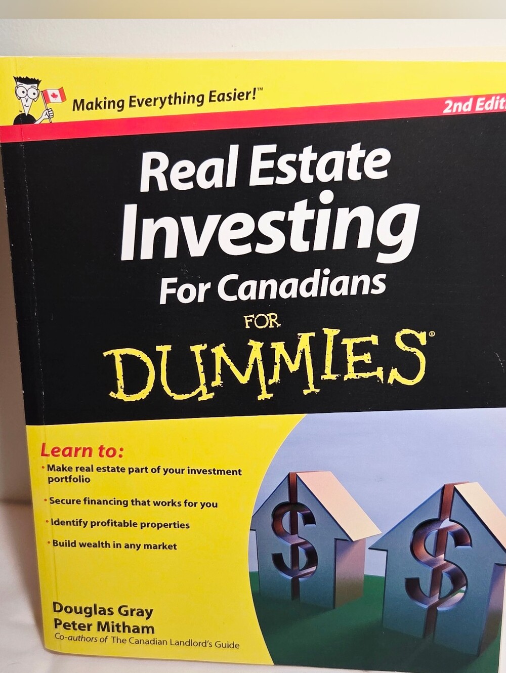 Real Estate Investing For Dummies (For Canadians) 2nd Edition NEW Paperback Book